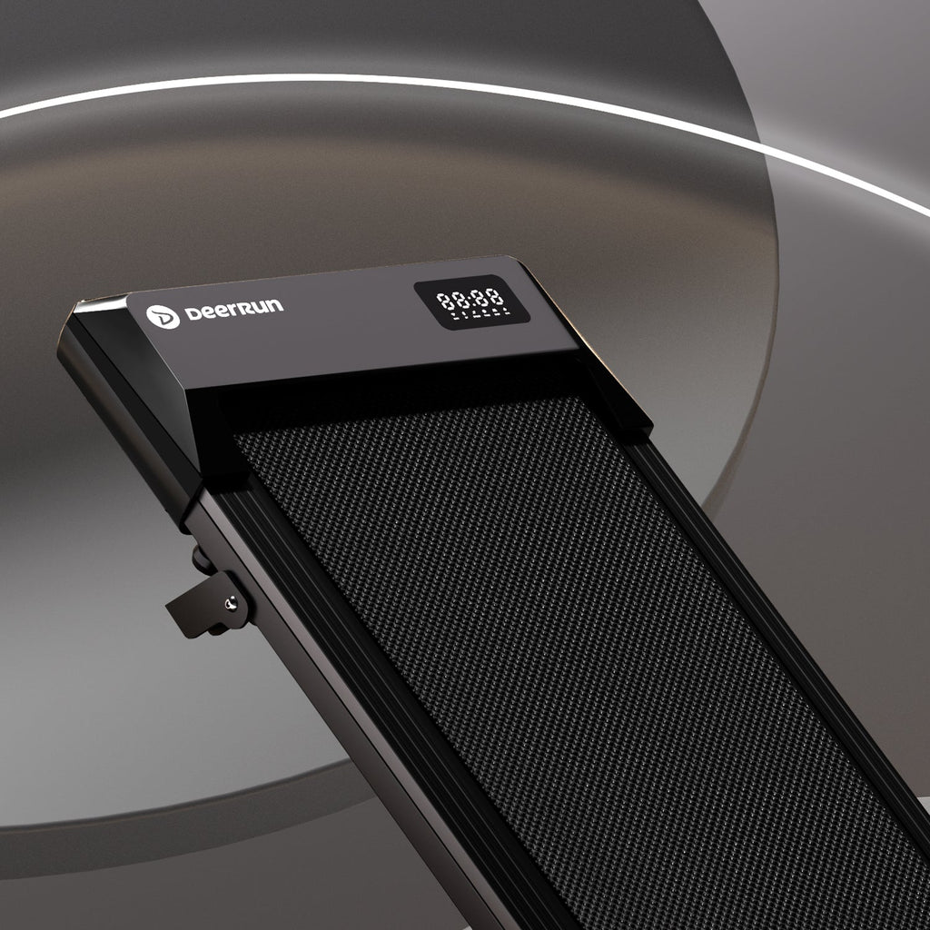 DeerRun Q2 Urban Under-Desk Walking Pad with 7% Incline