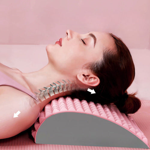 EVA Foam Back Stretcher & Lumbar Support Pillow