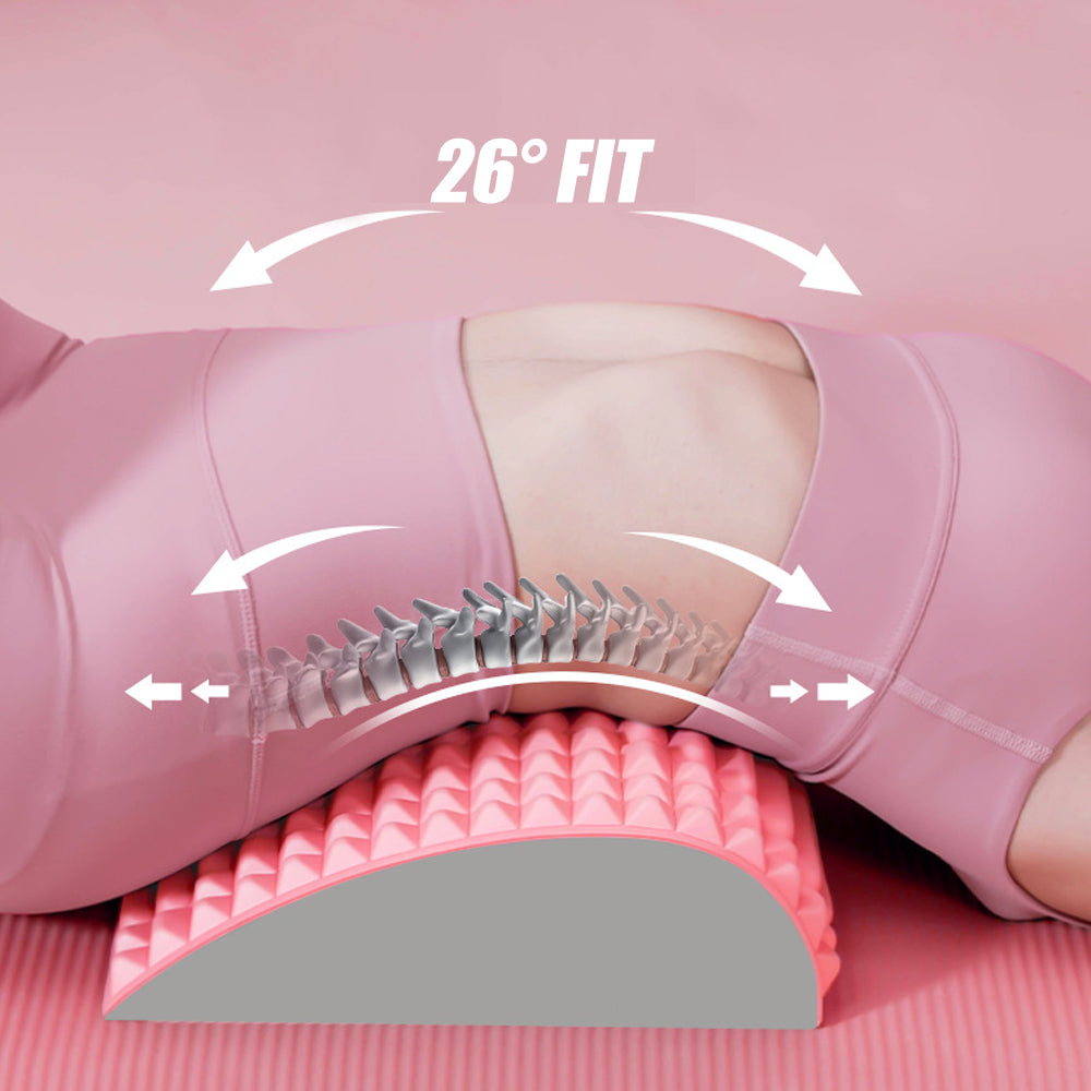 EVA Foam Back Stretcher & Lumbar Support Pillow