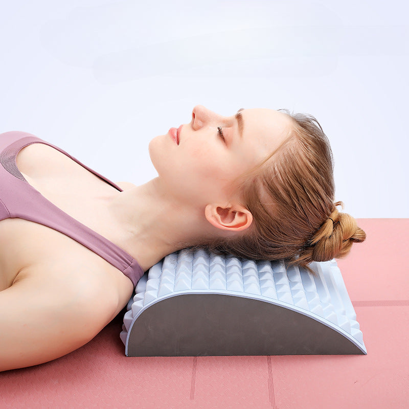 EVA Foam Back Stretcher & Lumbar Support Pillow