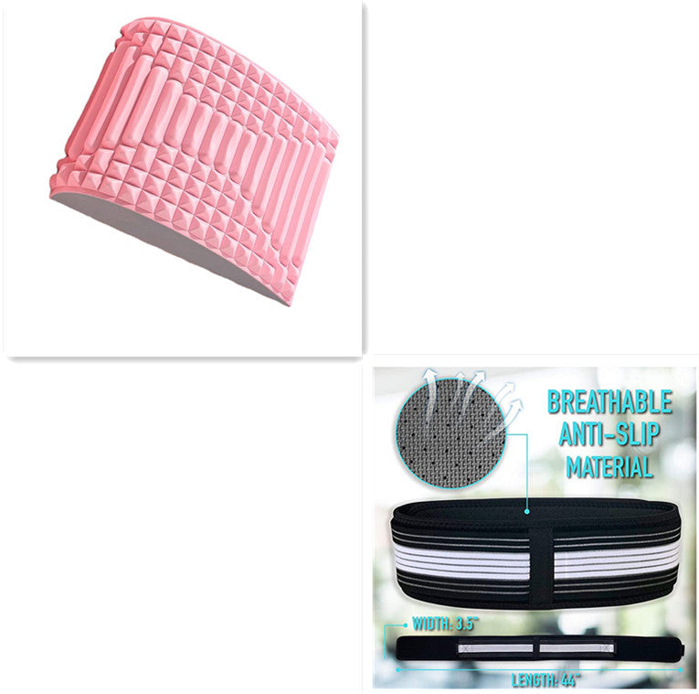 EVA Foam Back Stretcher & Lumbar Support Pillow
