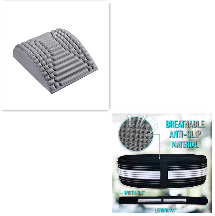 EVA Foam Back Stretcher & Lumbar Support Pillow