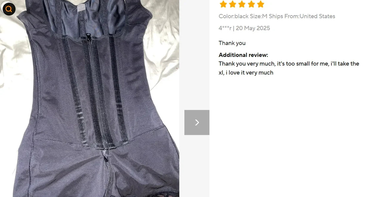 Women’s Lace-Trim Shapewear Bodysuit with Adjustable Straps