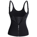 Women’s Zip-Front Neoprene Waist Trainer Tank Top