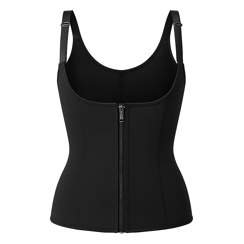 Zippered Waist Trainer Corset for Women Slimming - Support