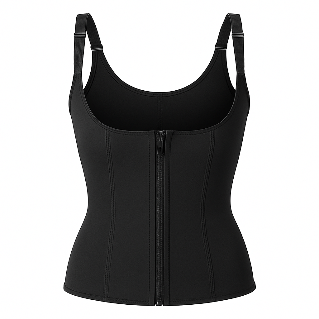 Zippered Waist Trainer Corset for Women Slimming - Support