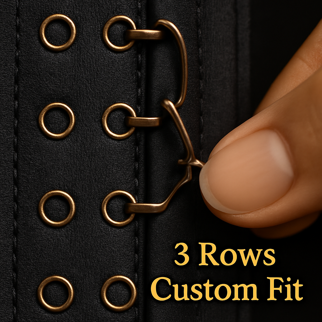 Zippered Waist Trainer Corset for Women Slimming - Support