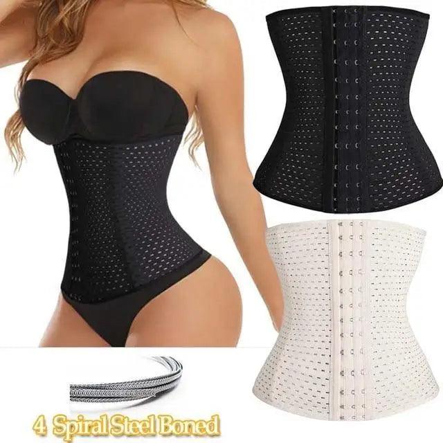 TREKO Women’s Firm-Control Waist Cincher with Zipper