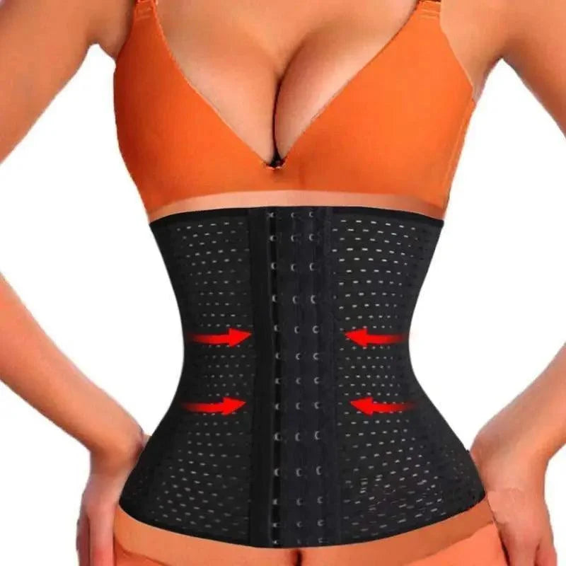 TREKO Women’s Firm-Control Waist Cincher with Zipper