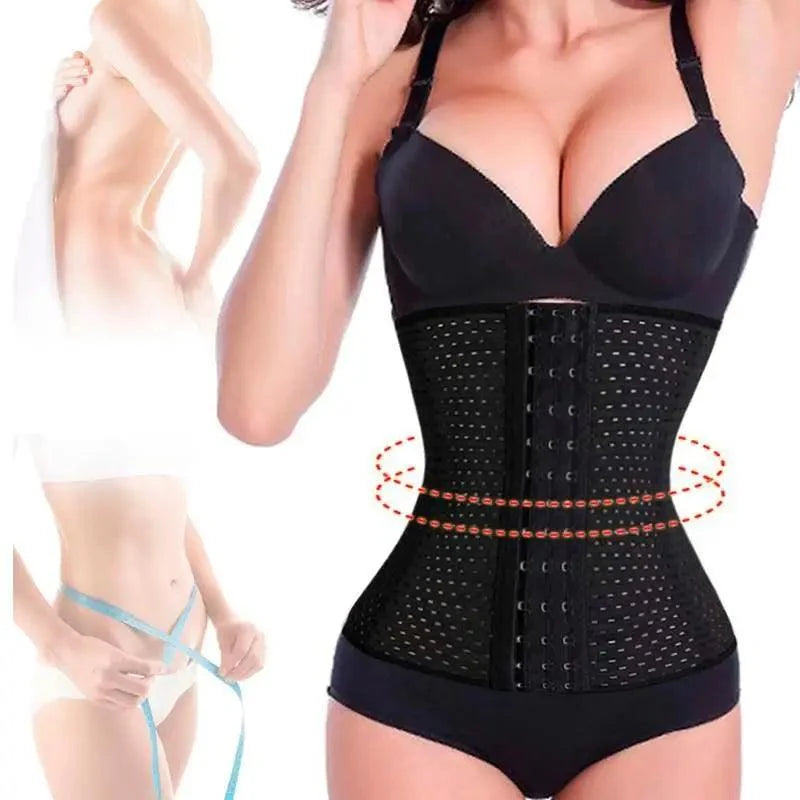 TREKO Women’s Firm-Control Waist Cincher with Zipper
